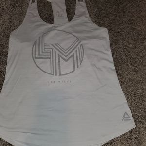 White Les Mills tank